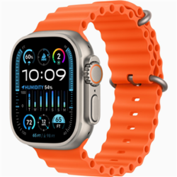 Apple Watch Ultra 2, GPS + Cellular, 49mm, Titanium (Orange Ocean Band)