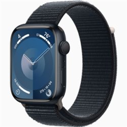 Apple Watch Series 9, GPS, 41mm, Midnight (Midnight Sport Loop)