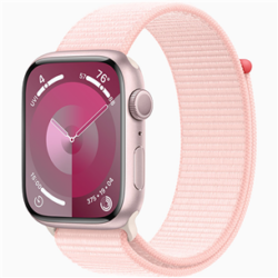 Apple Watch Series 9, GPS, 45mm, Pink (Light Pink Sport Loop)