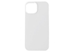 EVELATUS Premium Soft Touch Silicone Case for iPhone 13 – White