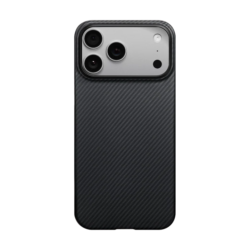 PITAKA Aramid Fiber Case with MagSafe for iPhone 17 Pro Max - Black