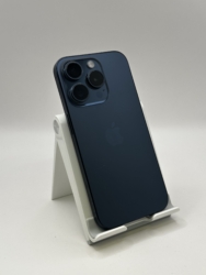 Kasutatud Apple iPhone 15 Pro 256GB - Blue Titanium (Grade A)