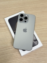 Kasutatud Apple iPhone 16 Pro 128GB - Natural Titanium (Grade A+)