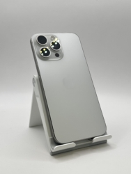 Kasutatud Apple iPhone 15 Pro Max 256GB - White Titanium (Grade A+)