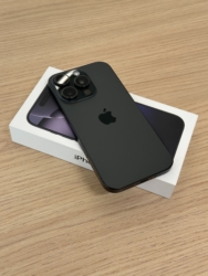 Kasutatud Apple iPhone 16 Pro 256GB - Black Titanium (Grade A+)