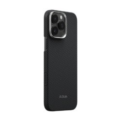 PITAKA Aramid Fiber Case with MagSafe for iPhone 16 Pro Max - Black