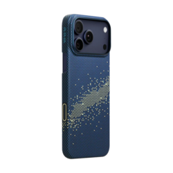 PITAKA Aramid Fiber Case with MagSafe for iPhone 17 Pro - Milky Way Galaxy