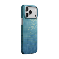 PITAKA Aramid Fiber Case with MagSafe for iPhone 17 Pro - Lucid Blue